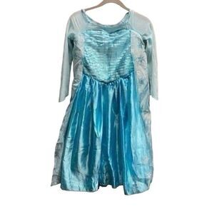 Disney Anna frozen Halloween costume dress up blue size 6/7